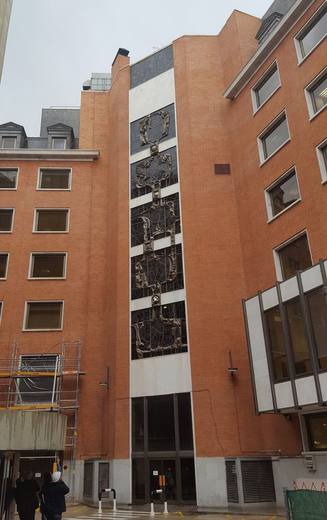 Fachadas Interiores Edificio Ampliación